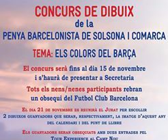La Penya Barcelonista convoca el seu tercer concurs de dibuix La Penya Barcelonista convoca el seu tercer concurs de dibuix