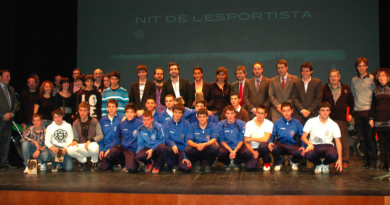 Avui es tanca el termini per presentar candidatures per a la 19a Nit de l’Esport del Solsonès Avui es tanca el termini per presentar candidatures per a la 19a Nit de l’Esport del Solsonès