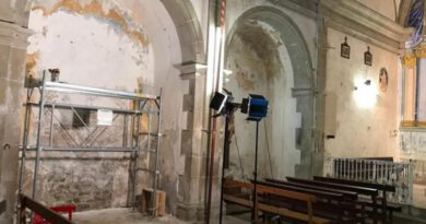 Comencen les obres de restauració de l’església de Sant Just d’Ardèvol per consolidar-ne l’estructura Comencen les obres de restauració de l’església de Sant Just d’Ardèvol per consolidar-ne l’estructura