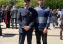 Dos agents de la Policia Local de Solsona reben una felicitació el Dia de les Esquadres