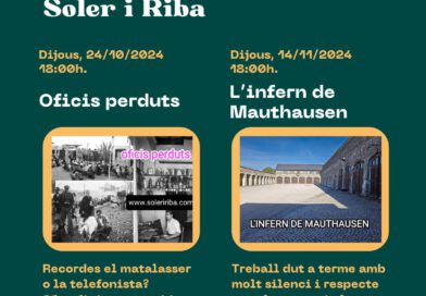 L’escriptor Ramon Soler i Riba ofereix un cicle de conferències a la biblioteca de Sant Llorenç