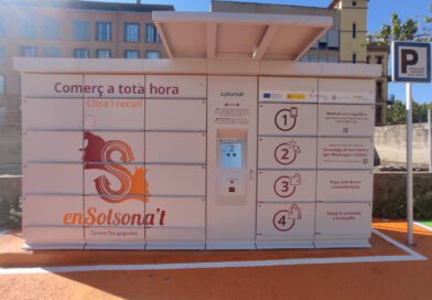 Les taquilles intel·ligents del “Clica i recull”, nou punt d’entrega gratuït de la botiga en línia de Territori de Masies