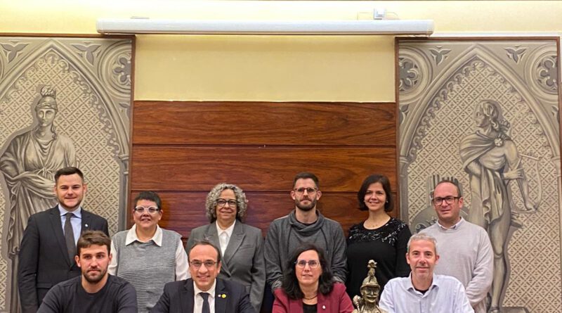 El president del Parlament, Josep Rull, fa la seva primera visita institucional a Solsona