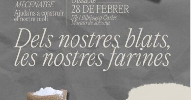 Territori de Masies enceta una campanya de mecenatge per posar en marxa un obrador de farina ecològica amb molí fariner propi