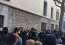 Una setantena de persones es manifesten a Solsona contra la presència de Vox a la ciutat