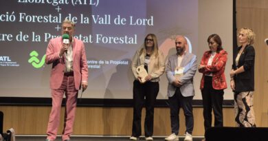 Un projecte de l’Associació Forestal Vall de Lord rep un reconeixement a una de les millors iniciatives ambientals a Catalunya