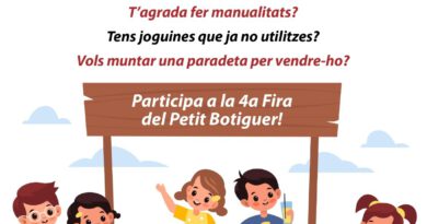 Obertes les inscripcions a la 4a Fira del Petit Botiguer Obertes les inscripcions a la 4a Fira del Petit Botiguer