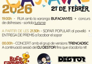 Sant Llorenç celebra el seu Carnaval aquest dissabte Sant Llorenç celebra el seu Carnaval aquest dissabte