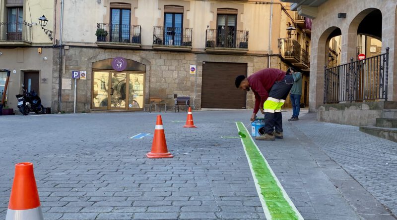 L’Ajuntament de Solsona amplia la zona verda d’estacionament limitat gratuït a tot el nucli antic
