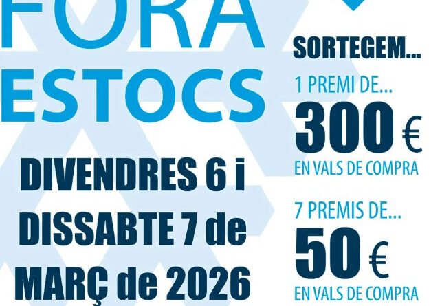 La UBIC sorteja més de 1.000 euros en vals de compra en el marc del Promocions i Fora Estocs d’Hivern La UBIC sorteja més de 1.000 euros en vals de compra en el marc del Promocions i Fora Estocs d’Hivern